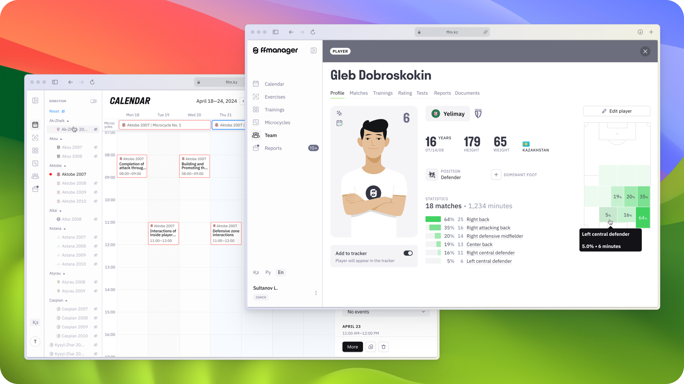 FFManager platform overview